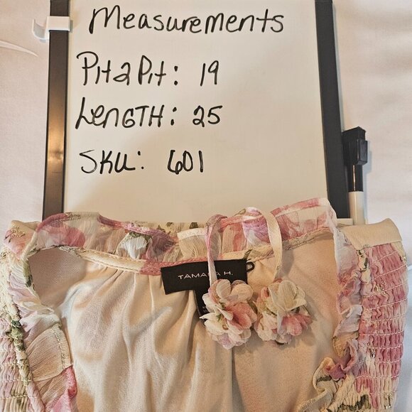 Tamara H Blouse Women Size Small Beautiful - Picture 8 of 8